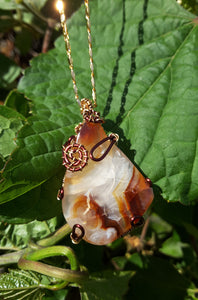 FIRE AGATE NECKLACE